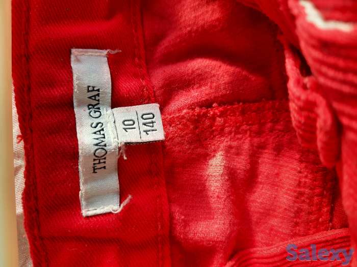 Продам детские джинсы велюровые, фотография 2