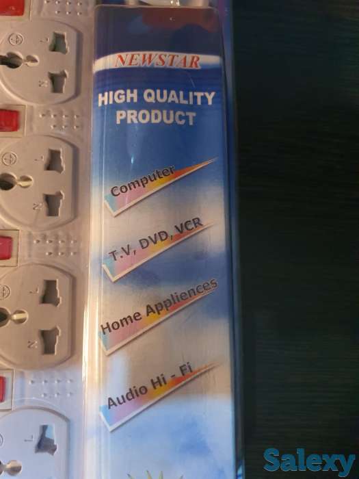 Переноска / удлинитель 3 Метра, 4 розетки, фотография 2