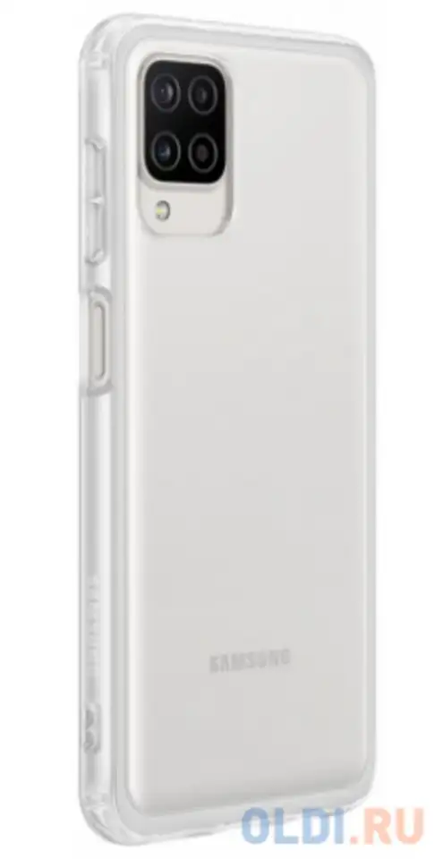 Чехол (клип-кейс) samsung для samsung galaxy a12 soft clear cover прозрачный, фотография 1
