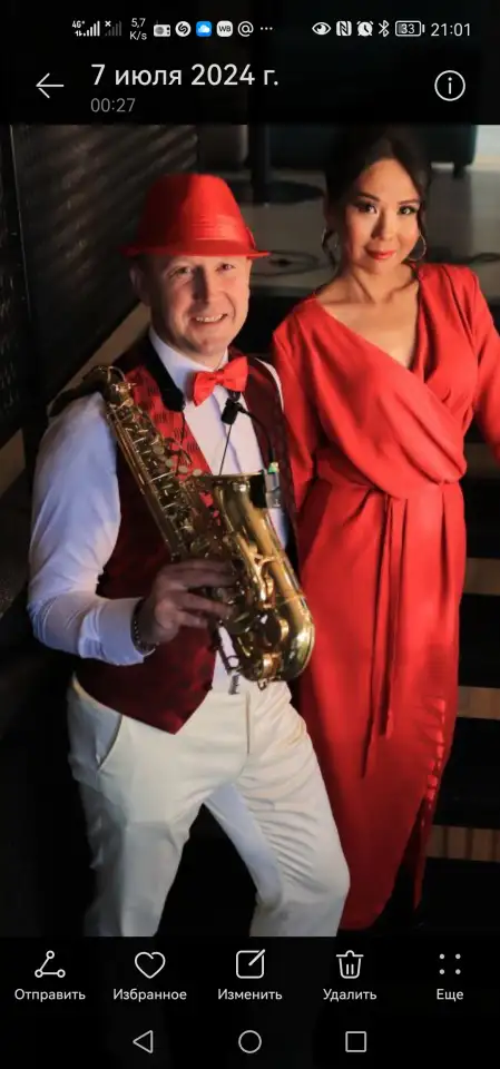 Саксофонист, саксофон, фотография 3