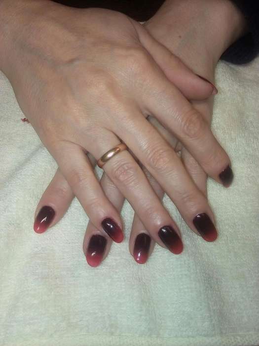 Маникюр, гелевое покрытие ногтей, фотография 7