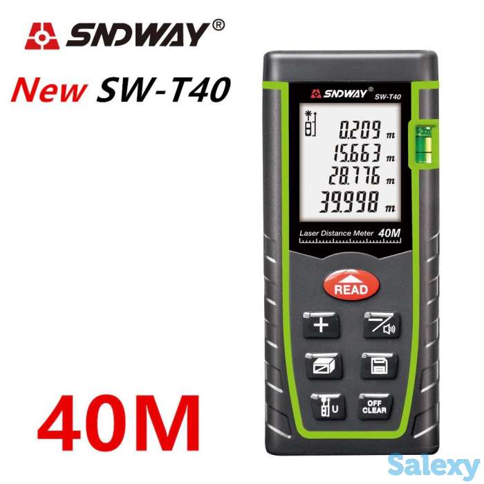 Продам лазерный дальномер (рулетка), Модель SW-T40, фотография 1