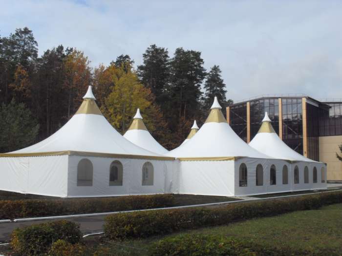 Летние кафе, шатры, навесы, павильоны, торговые палатки, фотография 4