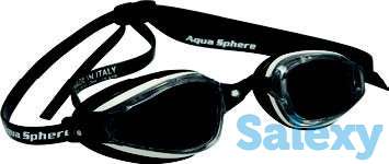 Очки для плавания aquasphere k180+ темные линзы green/black, фотография 1