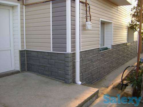 Обшивка домов сайдинг, фасадная панель, кровля крыш проф лист, черепиц, фотография 3