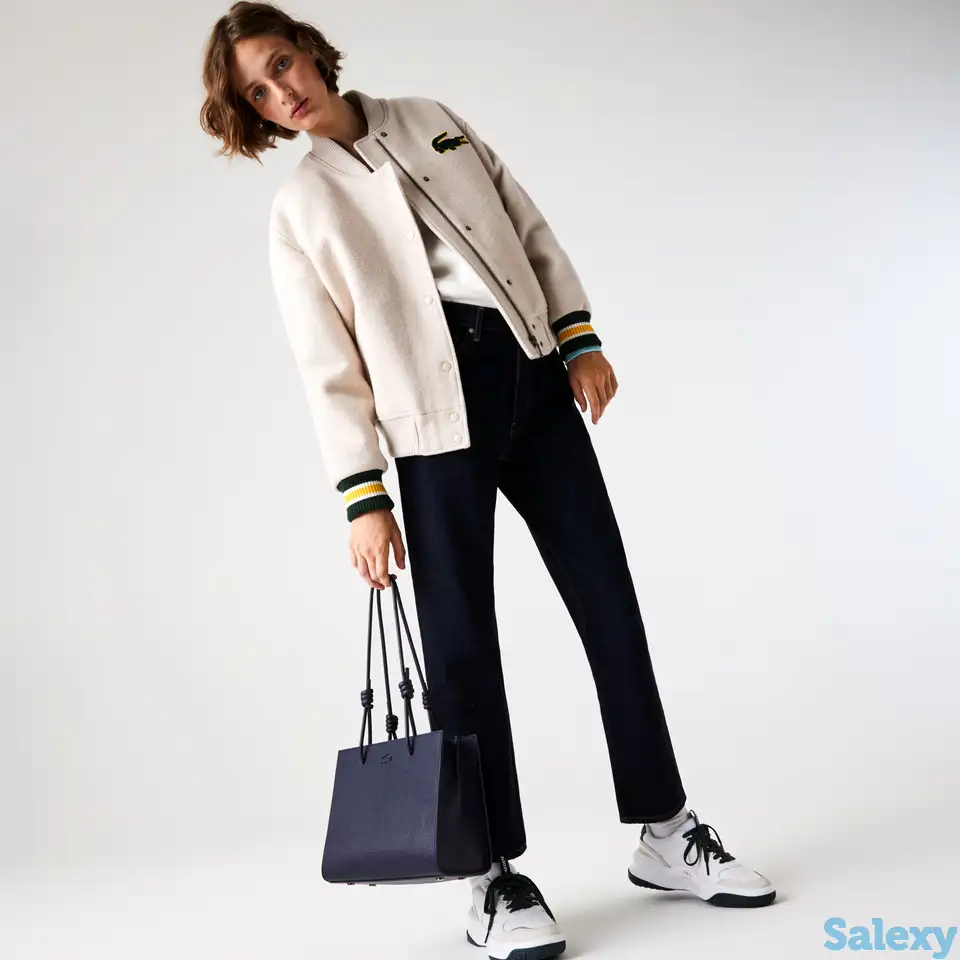 Женская сумка через плечо lacoste chantaco из матовой кожи  с, фотография 1