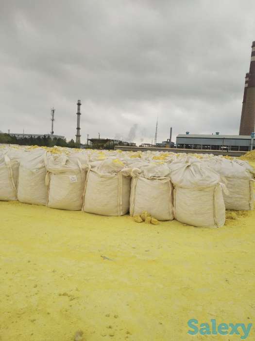 Сера техническая газовая комовая, фотография 1