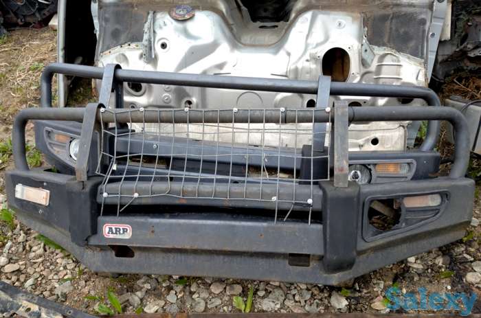 Силовой бампер на Toyota Land Cruiser Prado 120, фотография 1