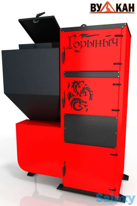 Автоматический угольный котел ГОРЫНЫЧ 15 кВт.  20квт 25квт 35квт 60квт 80квт 100квт, фотография 1