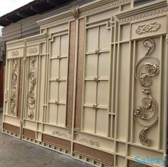 Ажурные и кованные ворота и калитки и заборы , ограждение., фотография 9