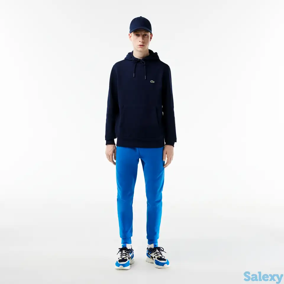 Мужская толстовка lacoste classic fit с флисом, фотография 1