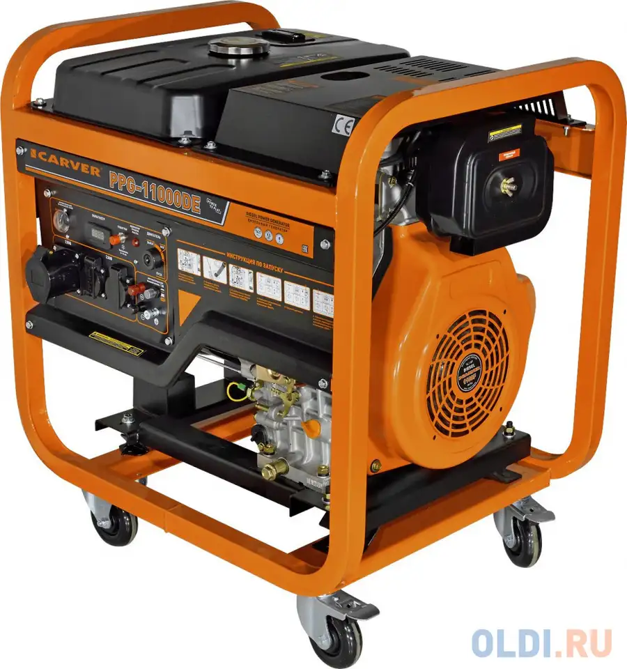 Генератор carver ppg-11000de 10.4квт, фотография 1