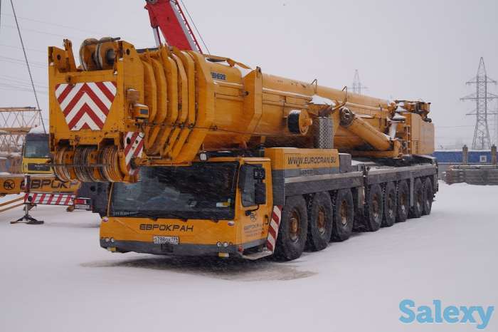 Сдам в аренду мобильные краны LIEBHERR г/п от 200 ло 500 т., фотография 4