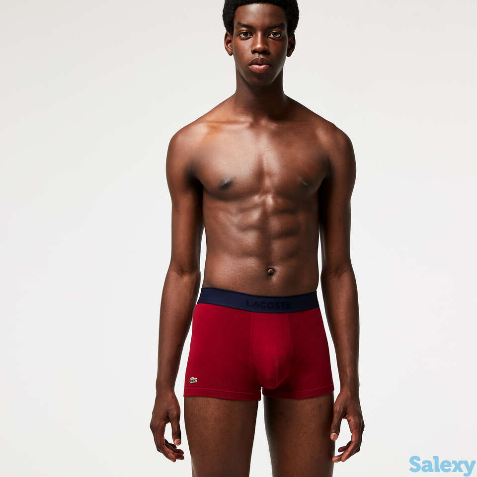 Мужское нижнее бельё lacoste saint valentine's (3 шт.), фотография 1