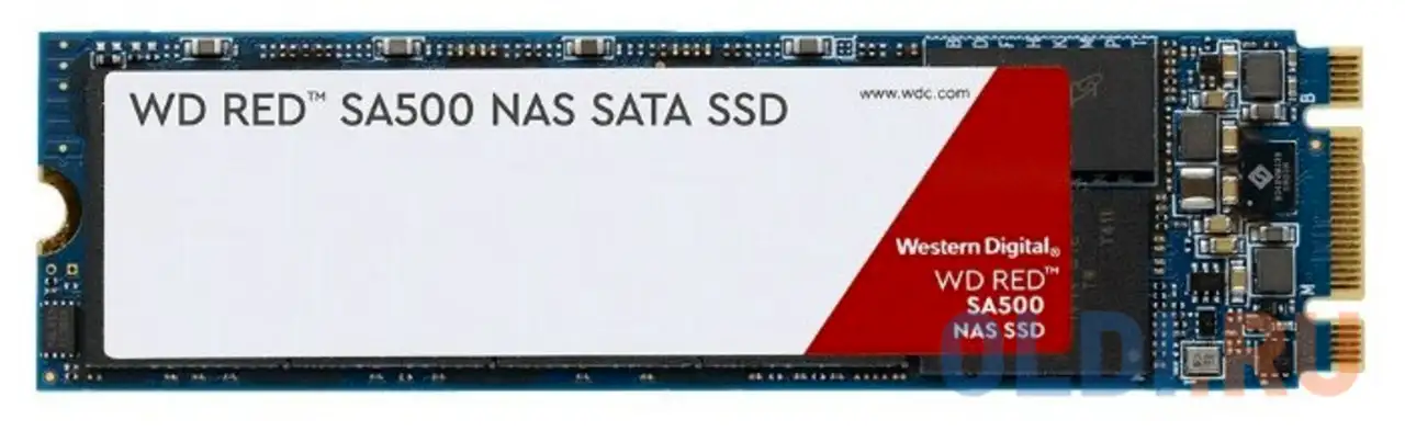 Ssd накопитель western digital red sa500 2 tb sata-iii, фотография 1