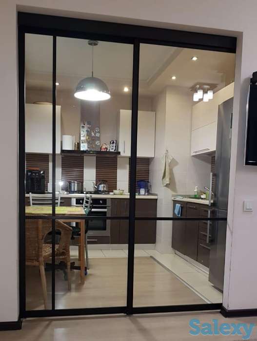 Подвесная беспороговая раздвижная перегородка AIR.Рассрочка, фотография 1