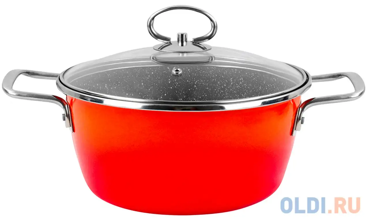 Кастрюля vitrinor dragon piedra 20 20 см сталь, фотография 1