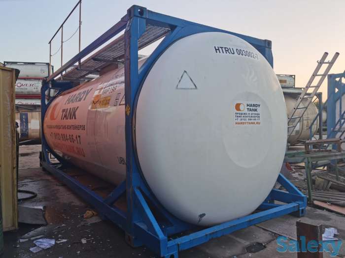 Танк-контейнер б/у 30000 лит. под спирт, фотография 4