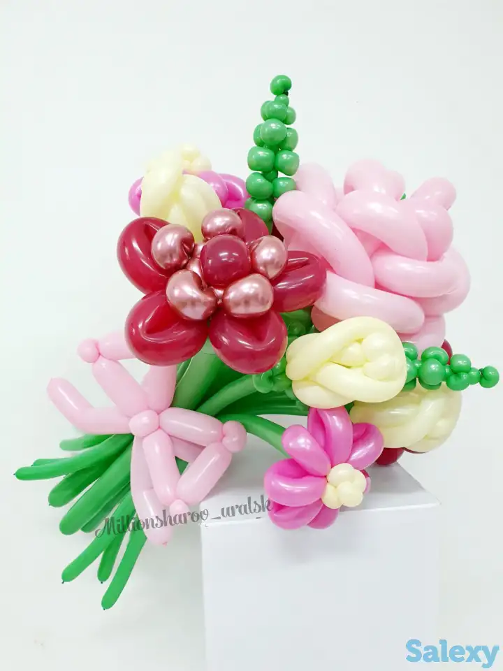 Гелиевые шары, фотозоны, оформление праздников, фотография 5