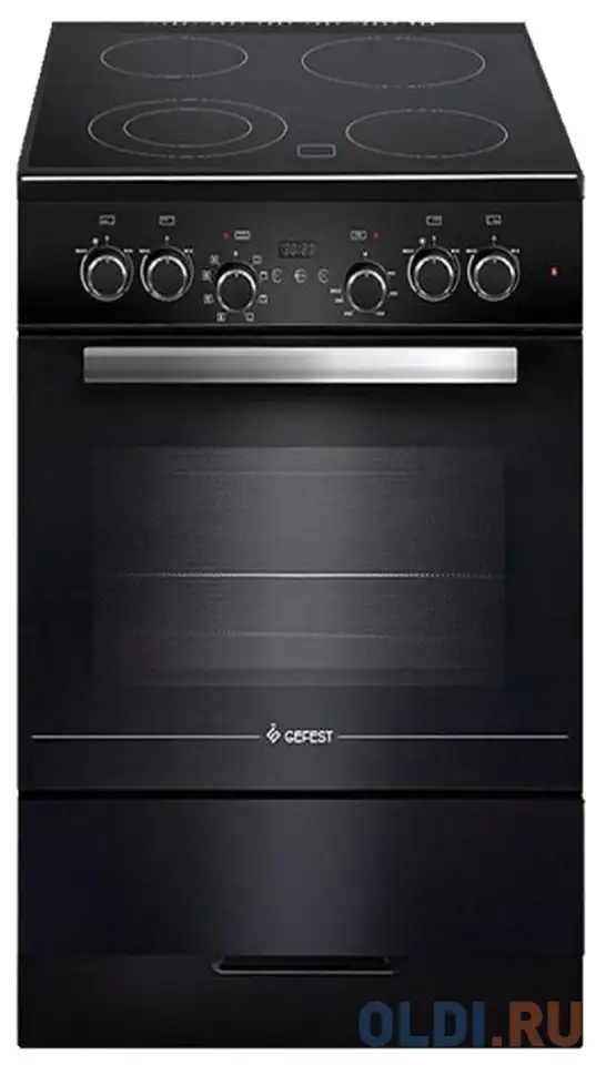 Электрическая плита gefest 5560-03 0057 черный, фотография 1