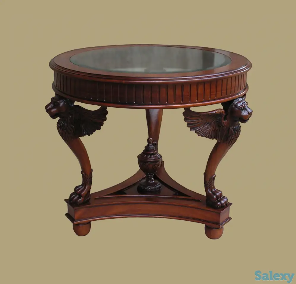 Эксклюзивная деревянная мебель и предметы интерьера из массива красного дерева, фотография 3