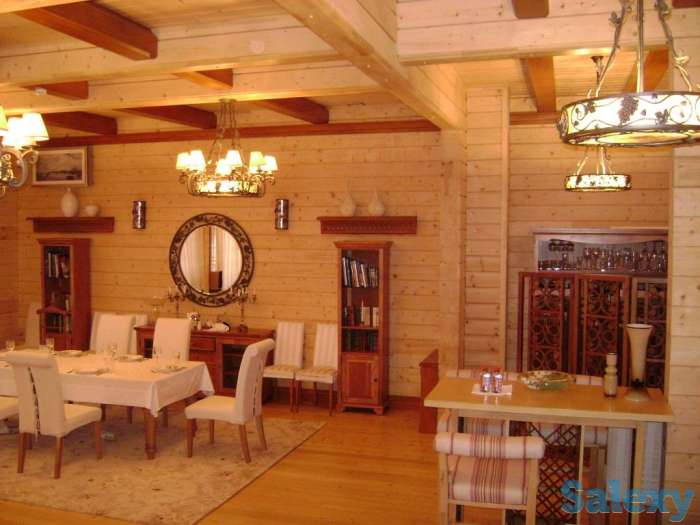 Деревянные дома, срубы, бани дачи из клееного бруса, фотография 5