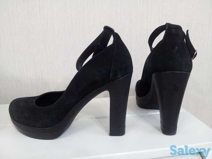 Туфли черные Carvello (Италия), замшевые, недорого, фотография 5