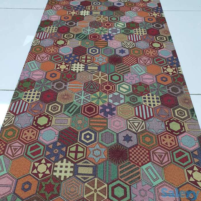 Испанский Гобеленовый Коврик Лука Витраж ковровая дорожка 65, фотография 2