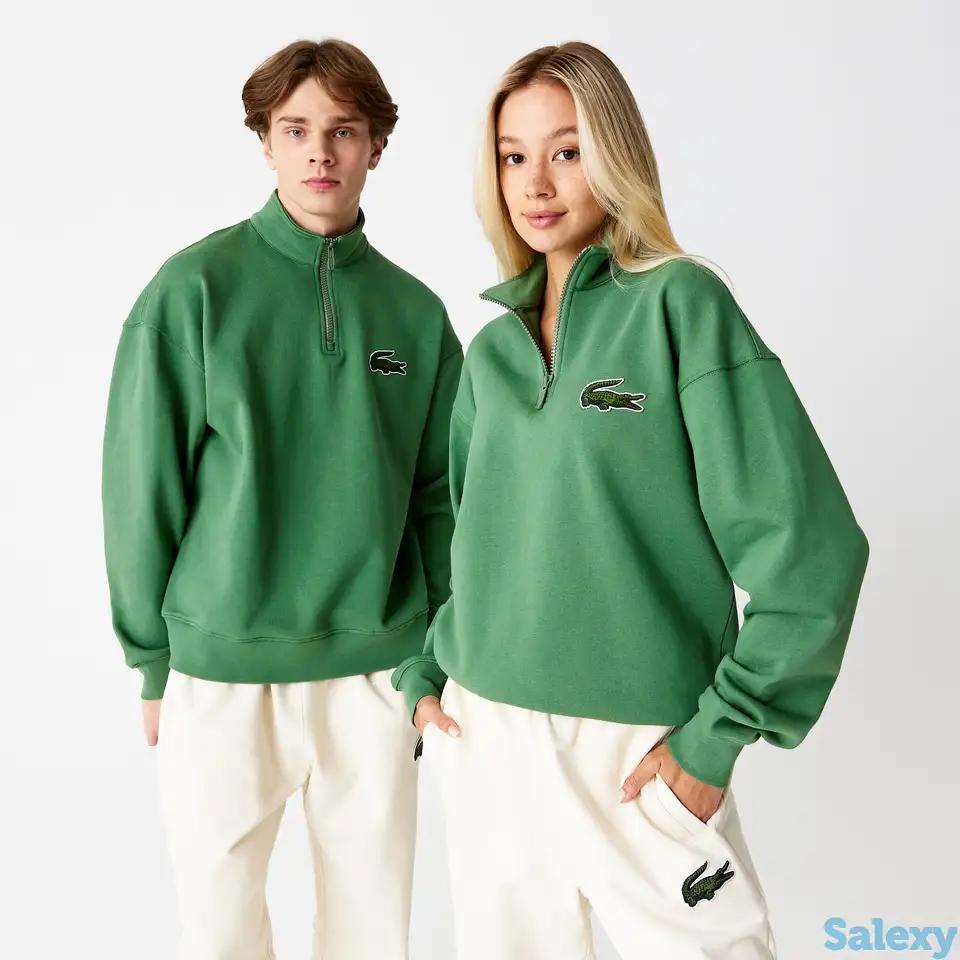 Толстовка lacoste unisex oversize fit, фотография 1