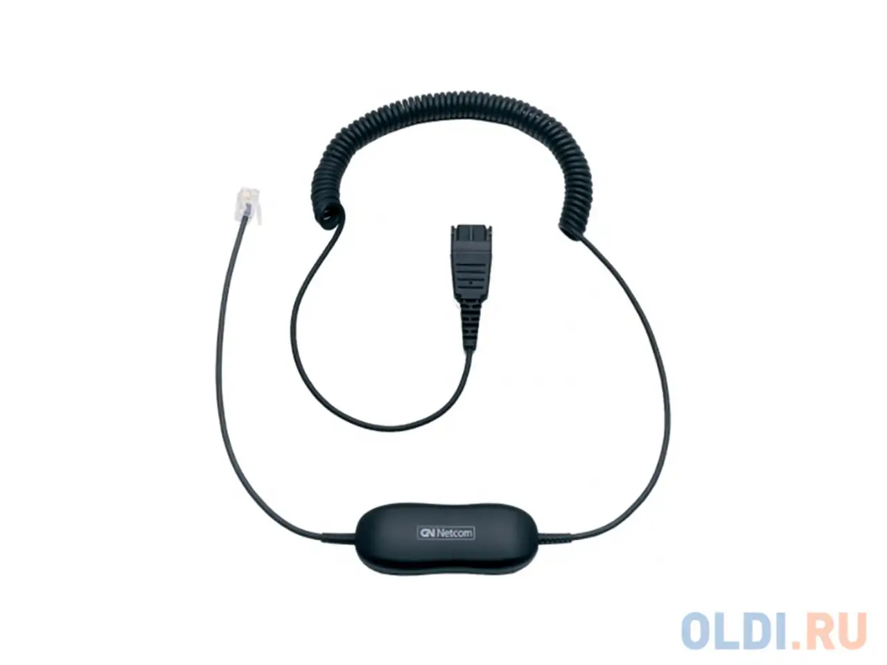 Гарнитура jabra gn1200 qd-rj10 smartcord cc черный 88011-99, фотография 1