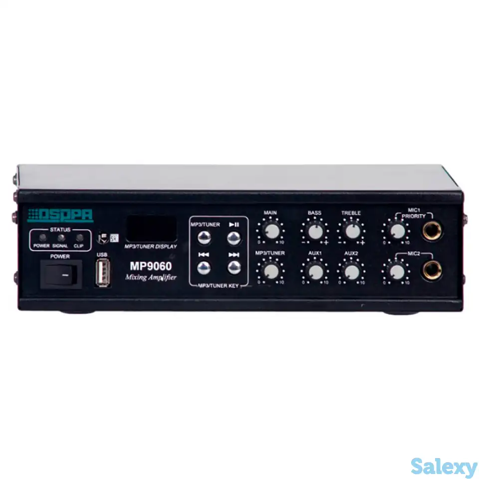 Микшер-усилитель dsppa mp9060, фотография 1