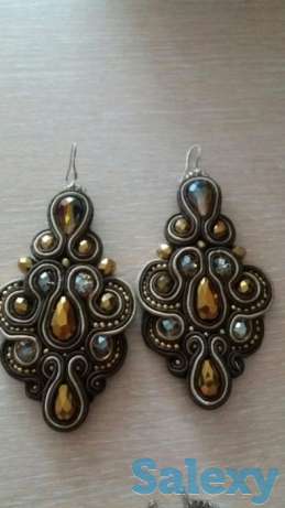 Продам серьги, фотография 1
