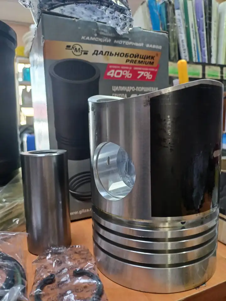 Поршневая ЯМЗ 236, цилиндро-поршневая группа в комплекте, фотография 3