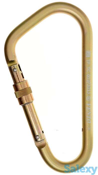 Карабин венто стальной косой с муфтой, фотография 1