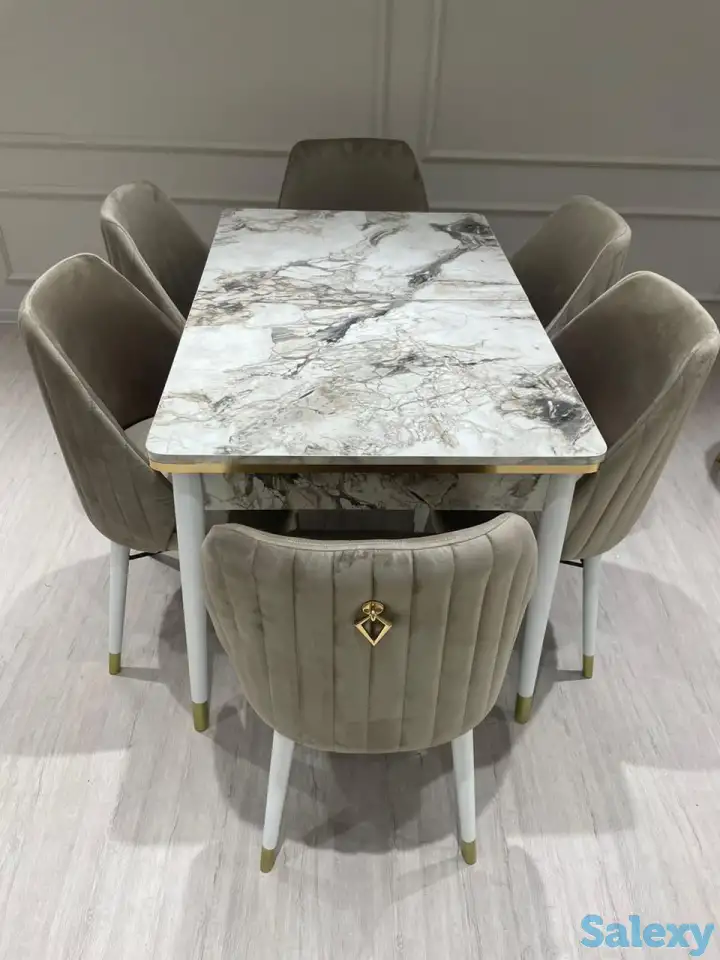 Турецкий комплект Стол и 6 стульев., фотография 2