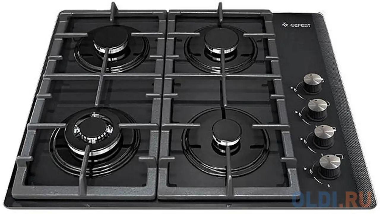Варочная панель газовая gefest свн 2230-01 к2 черный, фотография 1