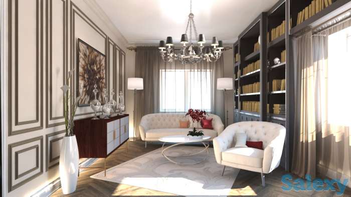 Проектируем дизайн интерьера в квартирах и выполняем дизайнерский ремонт по картинкам 3D, фотография 8