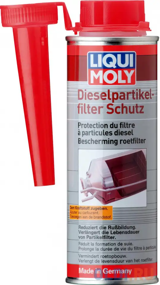Очиститель сажевого фильтра liquimoly diesel partikelfilter schutz 2298, фотография 1