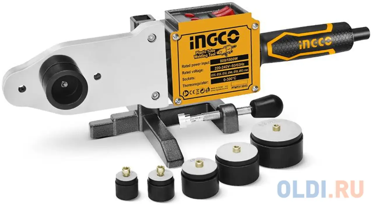 Аппарат для сварки пластиковых труб ingco ptwt215002, фотография 1
