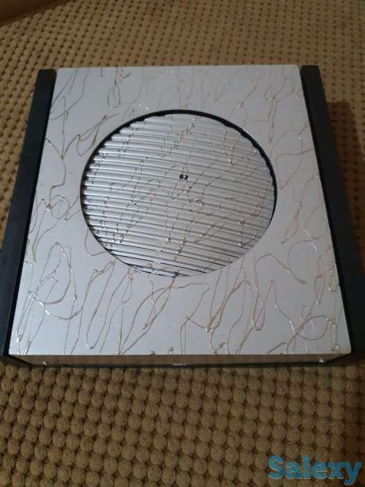 Звонок электрический дверной, сделан в Индии, серебро, фотография 6