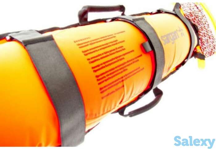 Буй sargan поверхностный гладыш с мотовилом и буйрепом, фотография 1