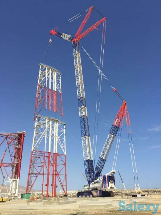 Аренда гусеничного крана, 100, 120, 160, 180, 200, 250, 300, 350, 400, 500, 600, 750, 1350, 1600 тонн, Павлодар, фотография 1