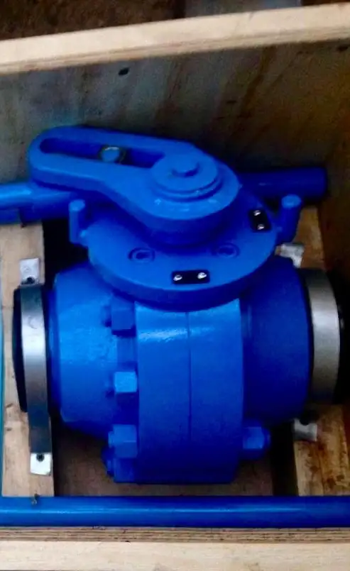 Кран шаровый DN100 PN8 Р-С-Н-У, фотография 1