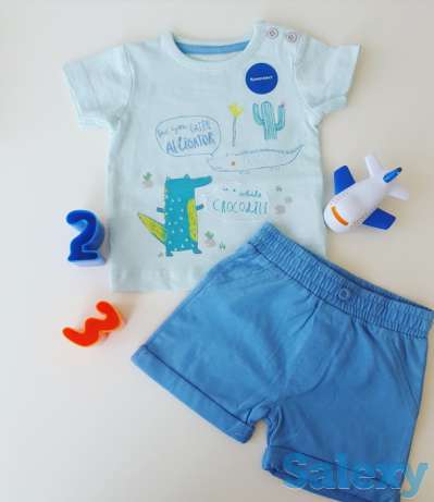 Mothercare новый комплект (шортики и футболка), фотография 1