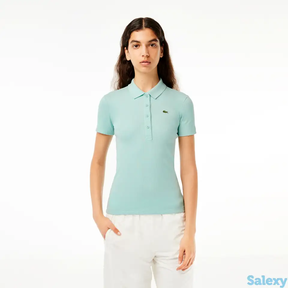 Женское поло lacoste из органического хлопка, фотография 1