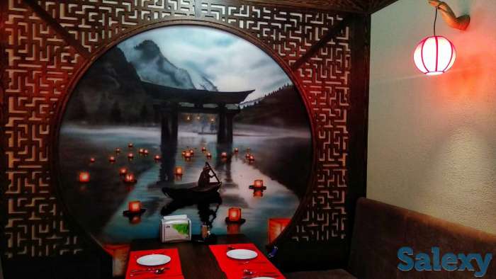 Художественная роспись стен, фотография 1