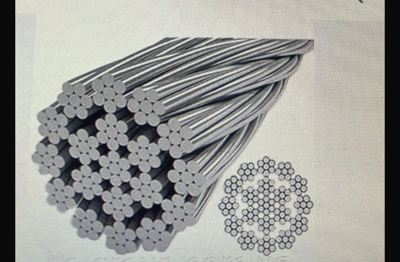 Трос стальной канат, фотография 3