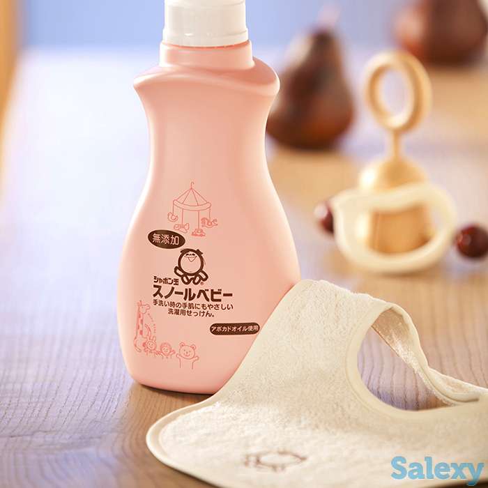 Жидкое мыло для стирки детской одежды shabondama sunoru baby, фотография 2