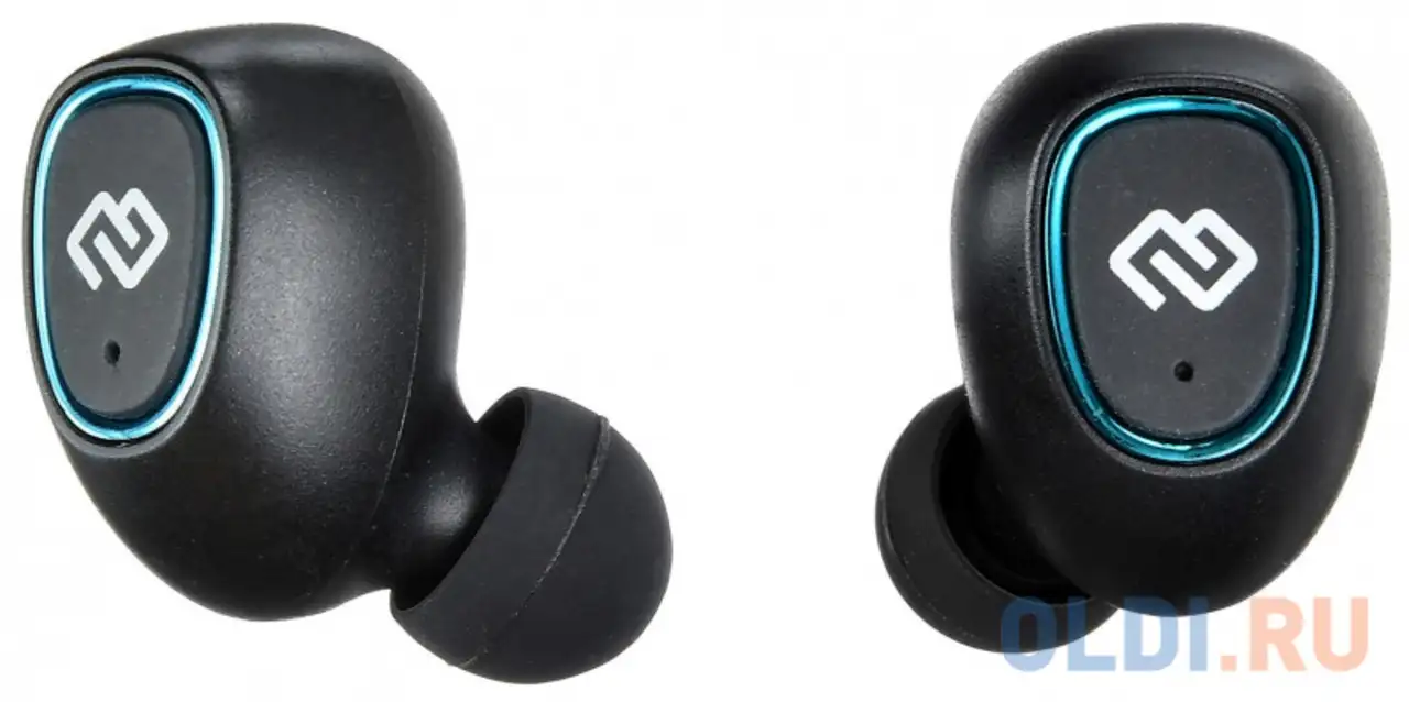 Гарнитура digma tws-03 черный ts31, фотография 1