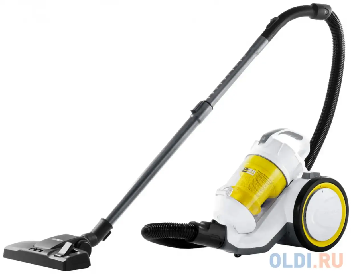 Пылесос karcher vc 3 premium сухая уборка белый жёлтый, фотография 1